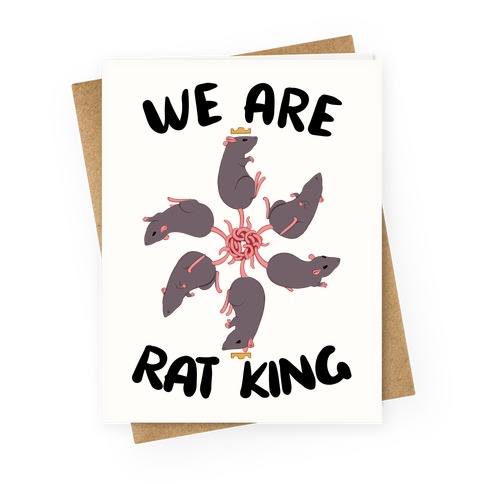 The GREATEST Rat King Of All Time. 