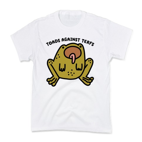Toads Against TERFs (Censored) Kids T-Shirt