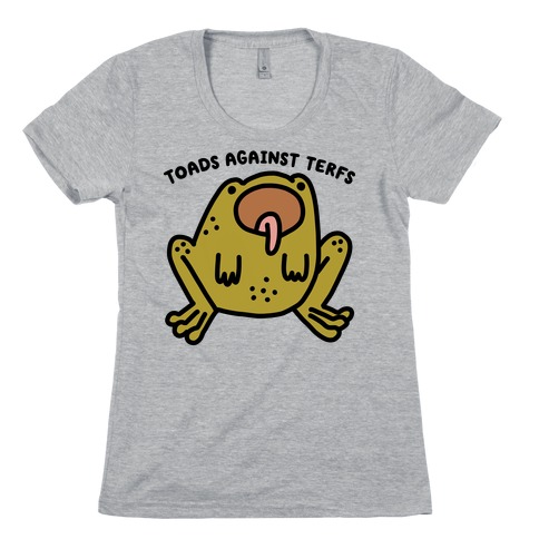 Toads Against TERFs (Censored) Womens T-Shirt