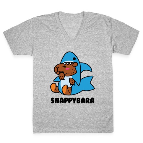 Snappybara V-Neck Tee Shirt