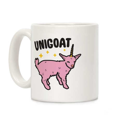 Unigoat Goat Unicorn Coffee Mug