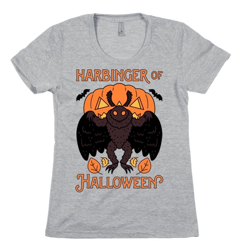 Harbinger of Halloween Mothman Womens T-Shirt