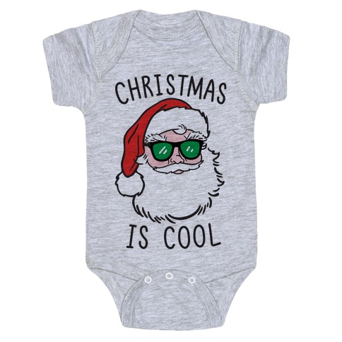 Christmas Is Cool Baby One-Piece