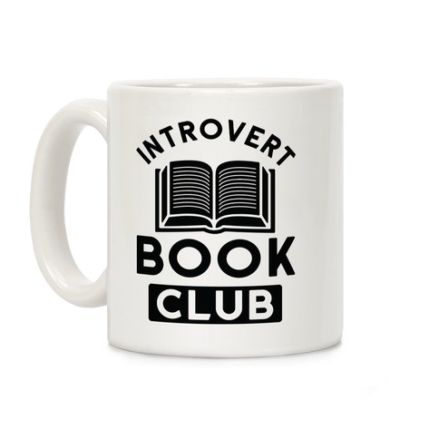 Introvert Book Club Coffee Mug