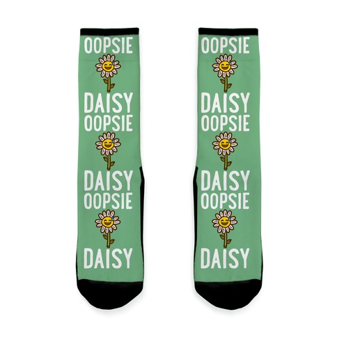 Oopsie Daisy Sock