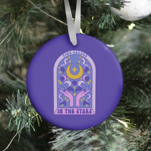 Find Solace In The Stars Ornament