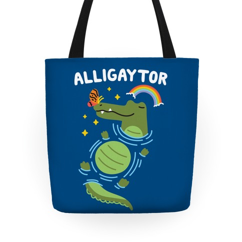 Alligaytor (Gay Alligator) Tote