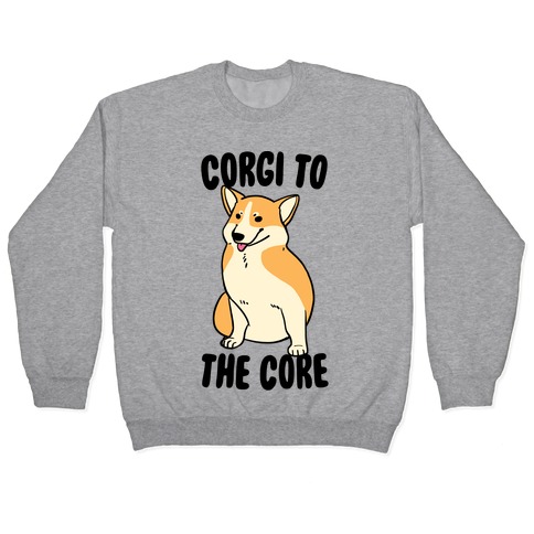 Corgi to the Core Pullover
