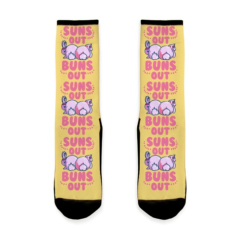 Suns Out, Buns Out! Sock