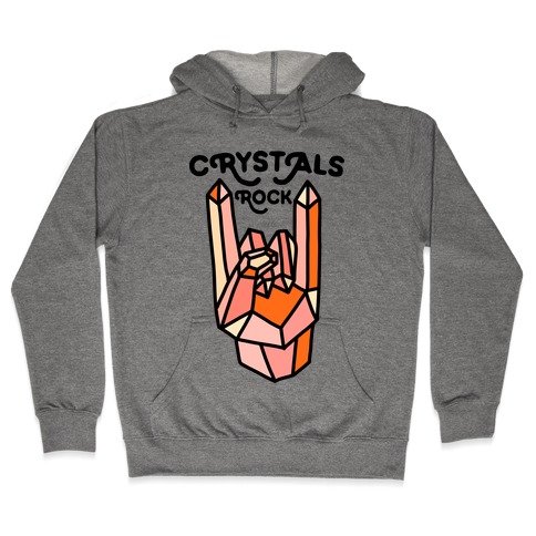 Crystals Rock Hooded Sweatshirt