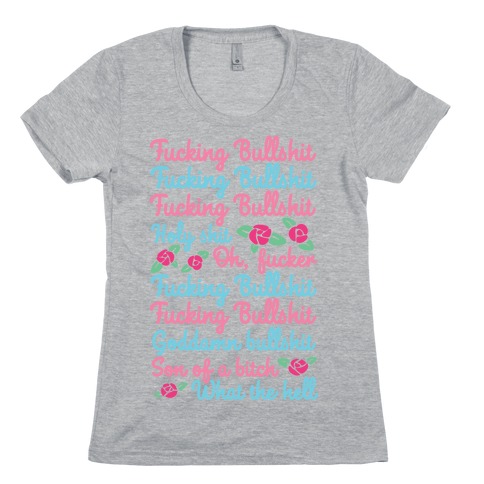 Galactic Mermaid Lyrics Womens T-Shirt