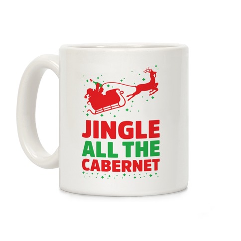 Jingle All the Cabernet Coffee Mug