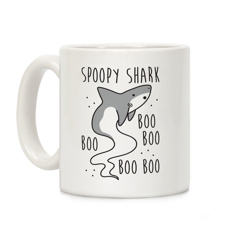 Spoopy Shark Boo Boo Boo Coffee Mug