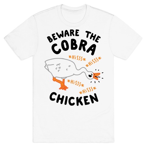 cobra chicken t shirt