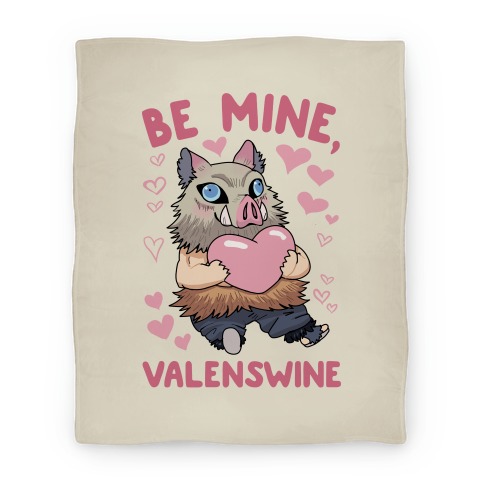 Be Mine, Valenswine Blanket