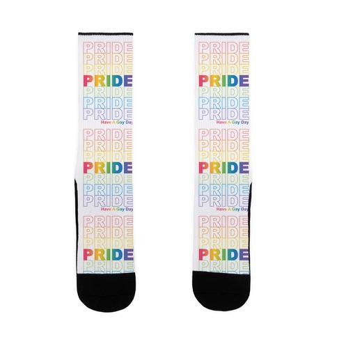 Pride Thank You Bag Parody Sock
