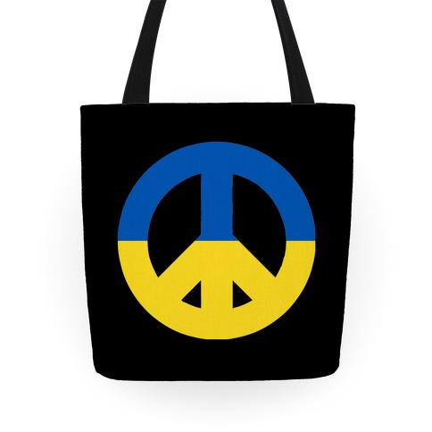 Peace symbol (Ukraine) Tote