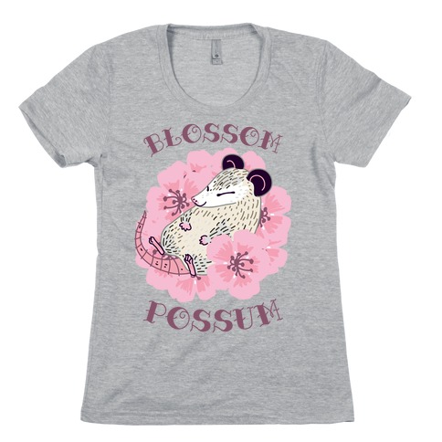 Blossom Possum Womens T-Shirt