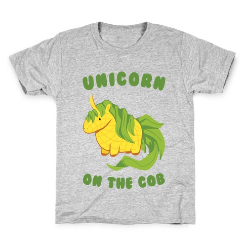 Unicorn On The Cob Kids T-Shirt