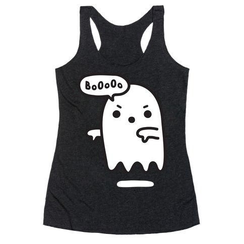 Disapproving Ghost Racerback Tank Top