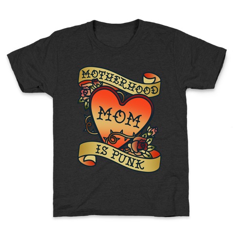 Motherhood Is Punk Kids T-Shirt