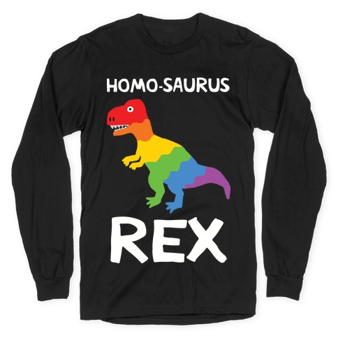 Long Sleeve Tee Rex - Black