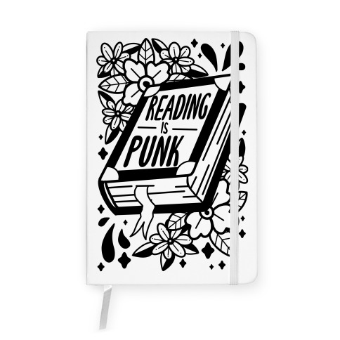 Reading Is Punk Book Notebook