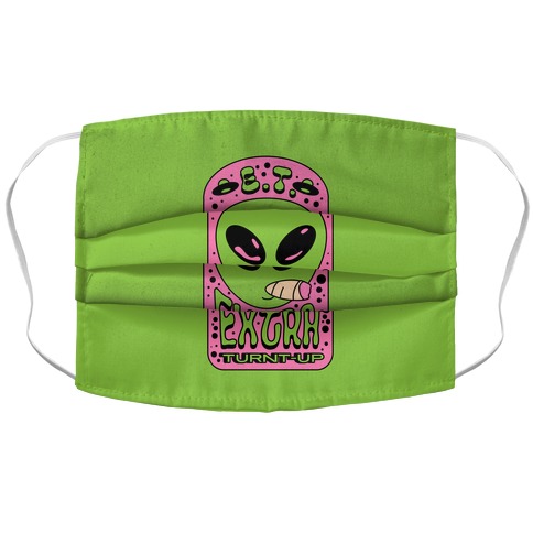 E.T. (Extra Turnt-Up) Alien Accordion Face Mask