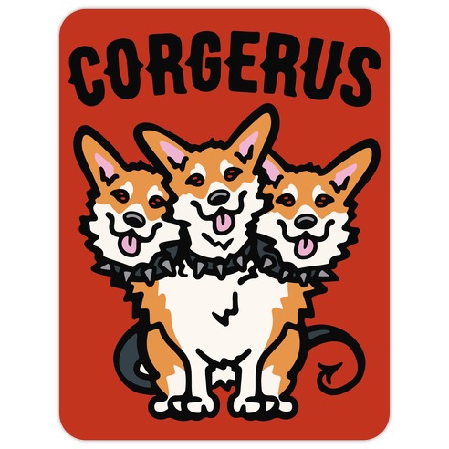 Corgerus Die Cut Sticker