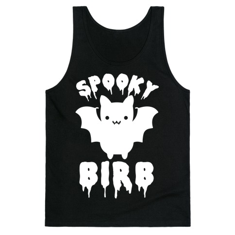 Spooky Birb Bat Tank Top