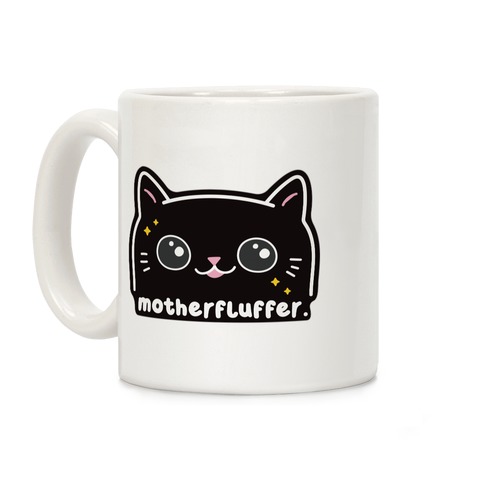 Cuss Cat Motherfluffer Coffee Mug