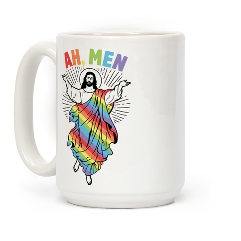 Ah, Men Gay Jesus Mug Coffee Mugs | LookHUMAN