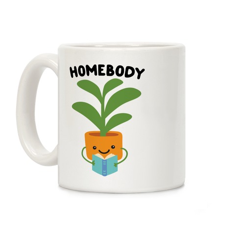 Homebody Reading Plant Coffee Mug