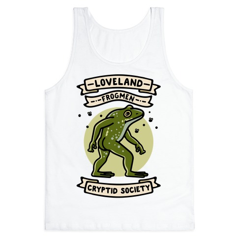 Loveland Frogmen Cryptid Society Tank Top