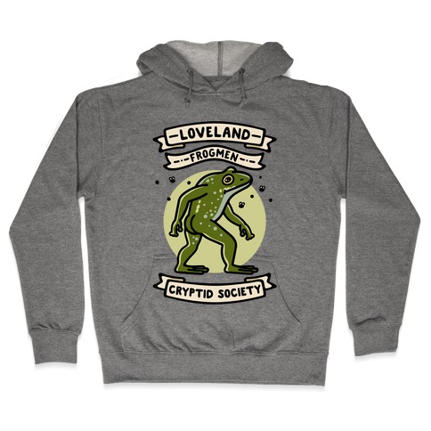 Loveland Frogmen Cryptid Society Hooded Sweatshirt