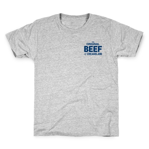 Orginal BEEF of Chicagoland Small Logo Kids T-Shirt