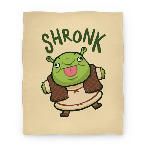 Shronk Derpy Shrek Blanket