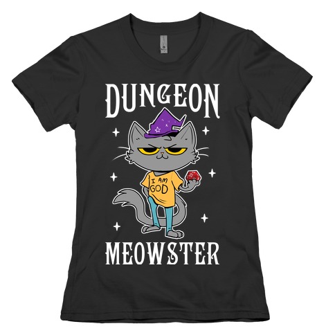 Dungeon Meowster Womens T-Shirt