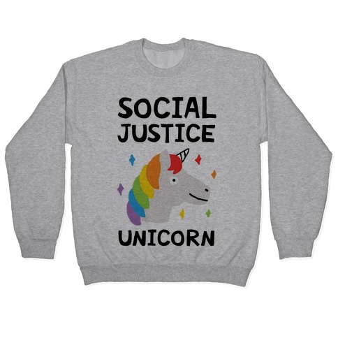 Social Justice Unicorn Pullover