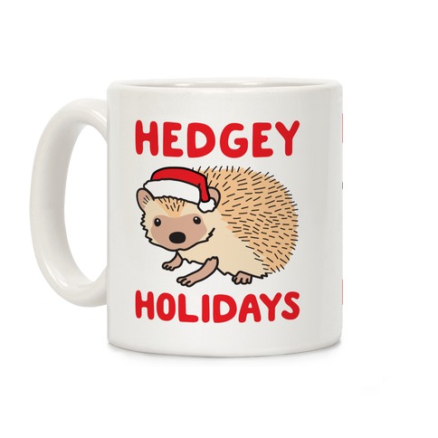 Hedgey Holidays Coffee Mug