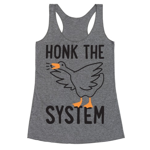 Honk The System Racerback Tank Top
