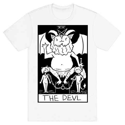 Badly Drawn Tarots: The Devil T-Shirt
