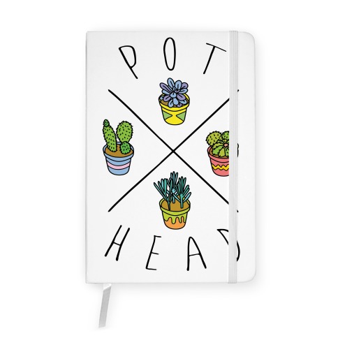 Pot Head Succulents Notebook