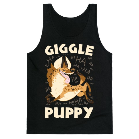 Giggle Puppy Tank Top