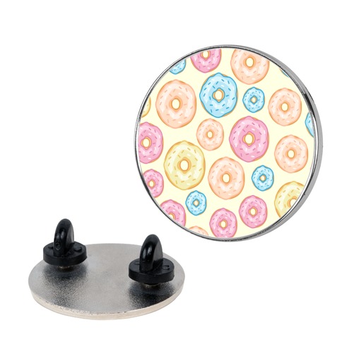 Donut Pattern Pin