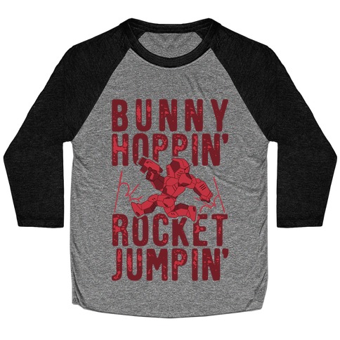 Bunny Hoppin' & Rocket Jumpin' Baseball Tee