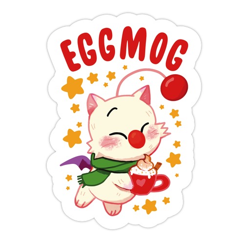 Eggmog Die Cut Sticker