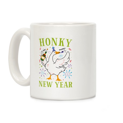 Honky New Year Coffee Mug