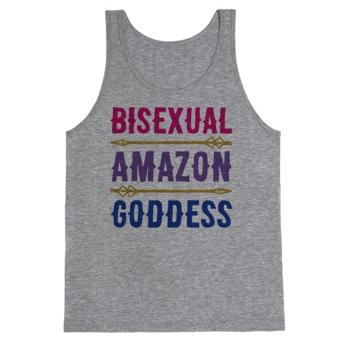 Bisexual Amazon Goddess Parody Tank Top