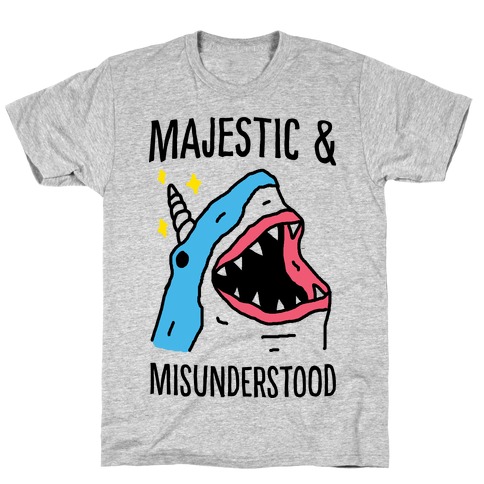 Majestic And Misunderstood Shark T-Shirt
